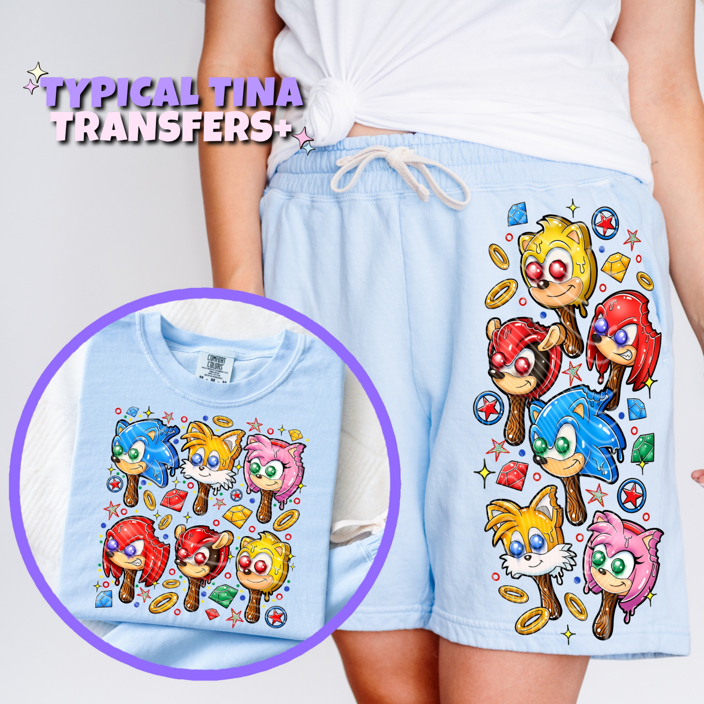 Hedgehog popsicles | DTF Transfers | POD