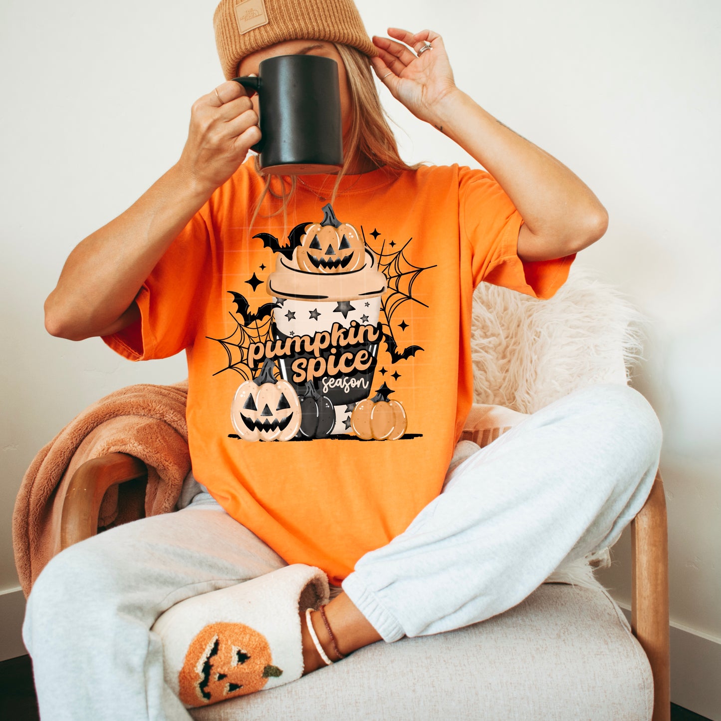 Pumpkin Spice Spooky | DTF Transfer | POD