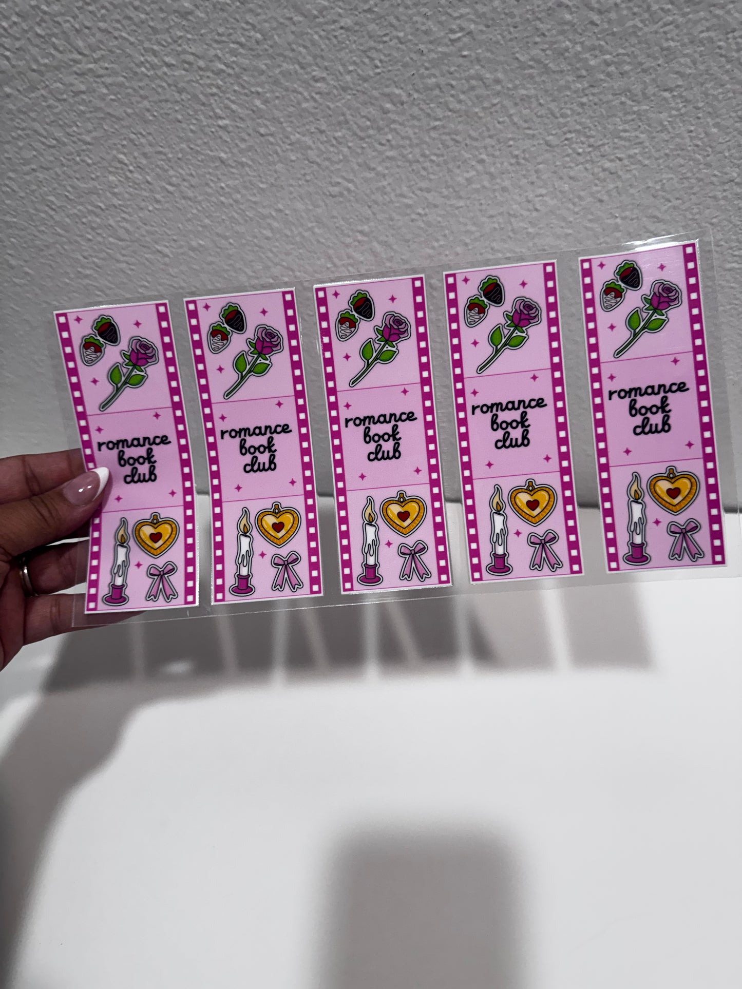 RTS Flash | UV Bookmarks set of 5 | Double sided