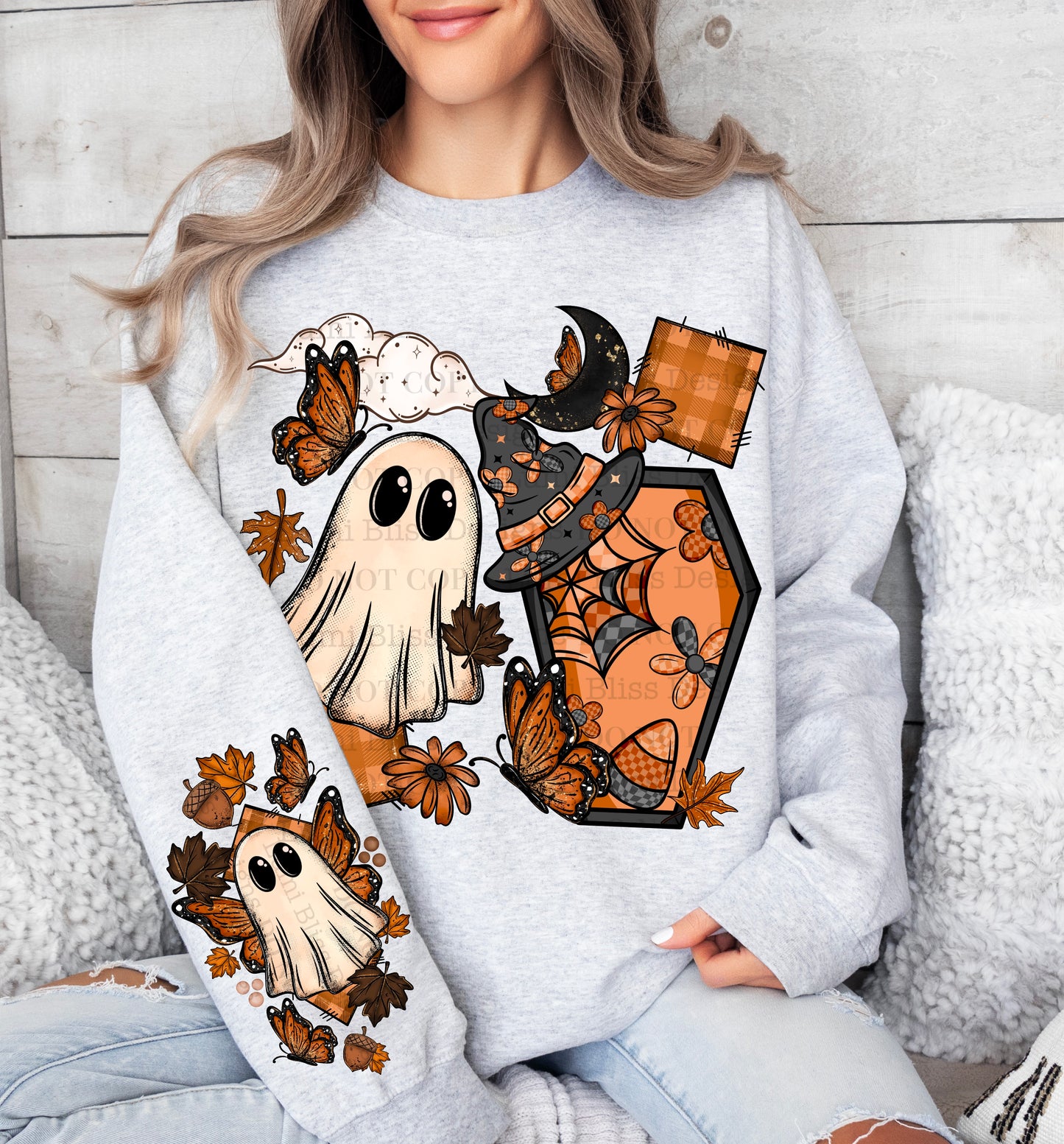 Ghost & Coffin | DTF Transfer | POD