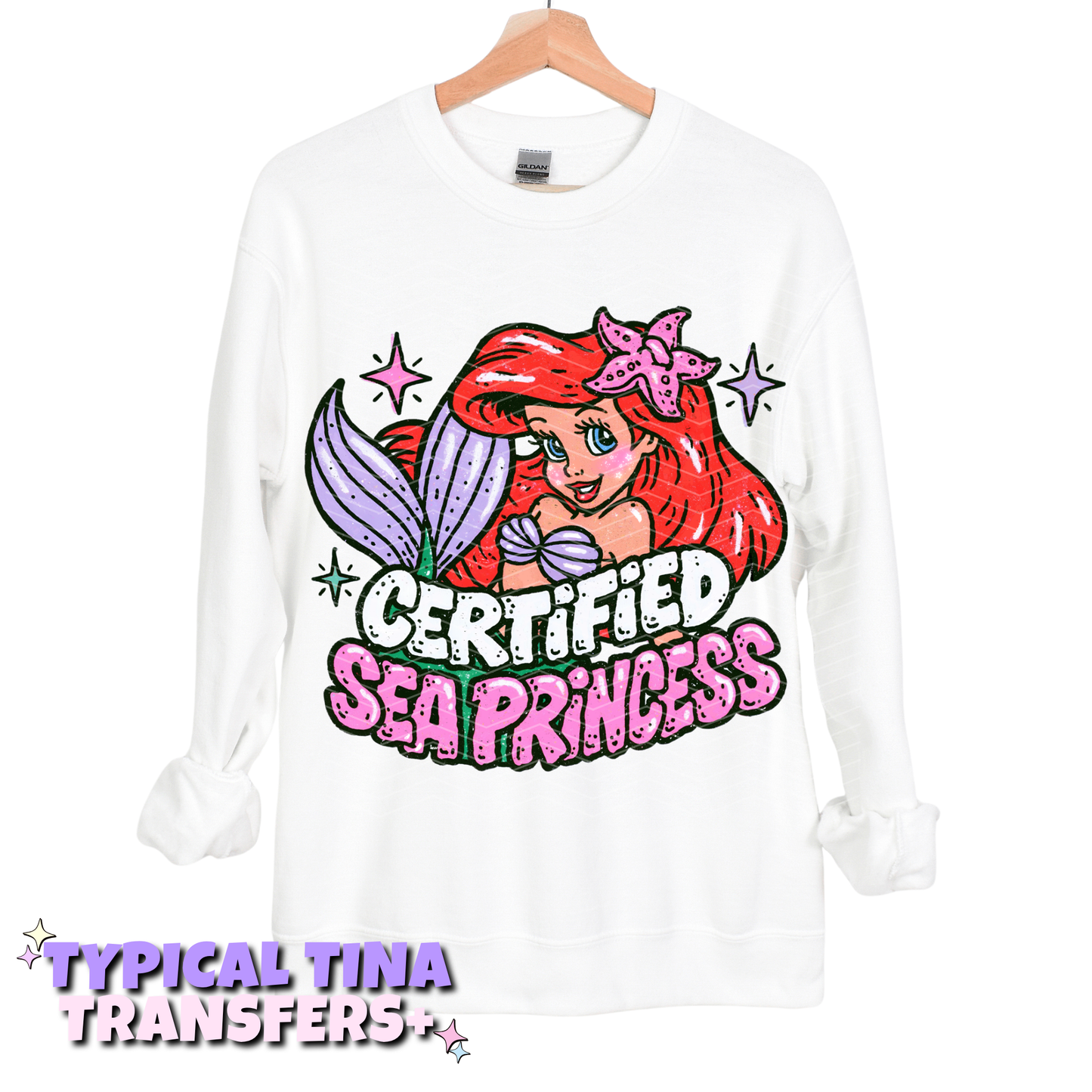 Magical Divas - Certified Sea princess | DTF Transfers | POD