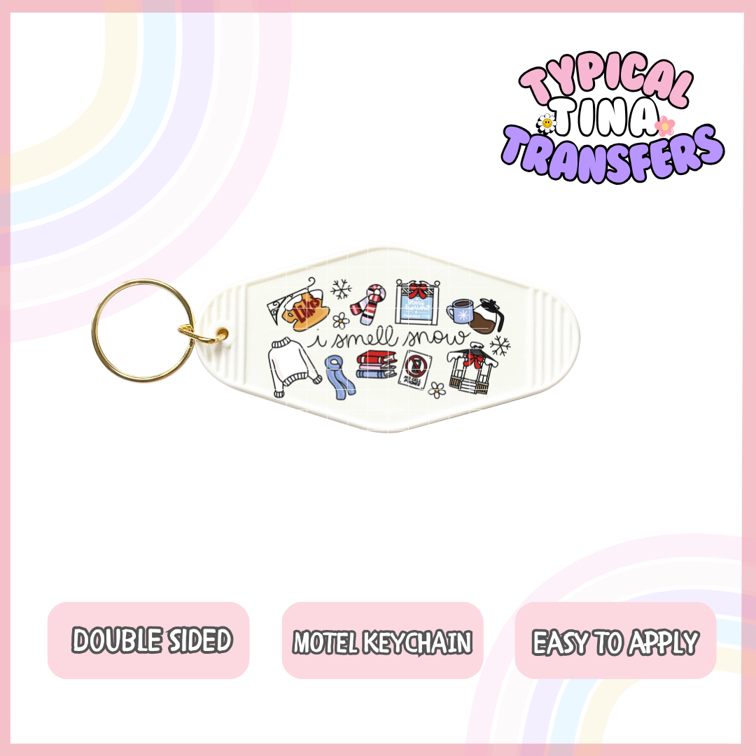 MK120 | UV Motel Keychain | POD - set of 5