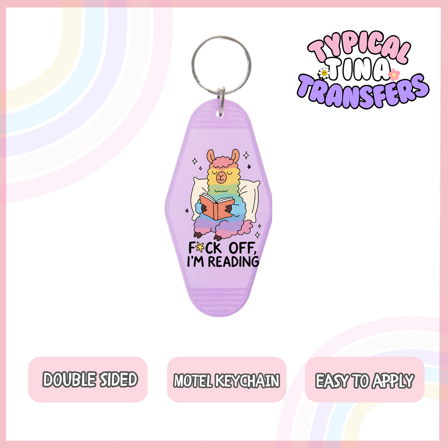 MK64 | UV Motel Keychain | POD - set of 5