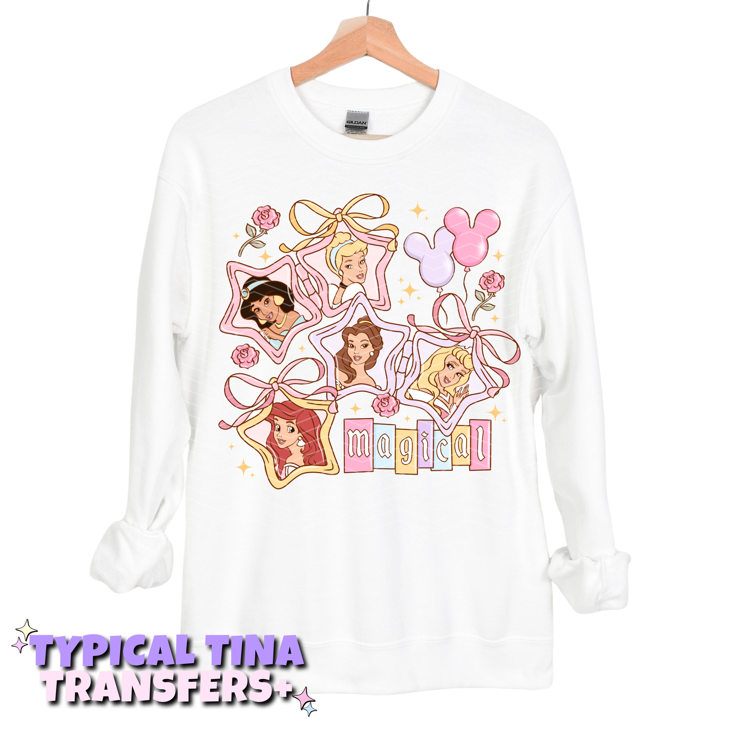 magical Princesses lockets | DTF Transfers | POD