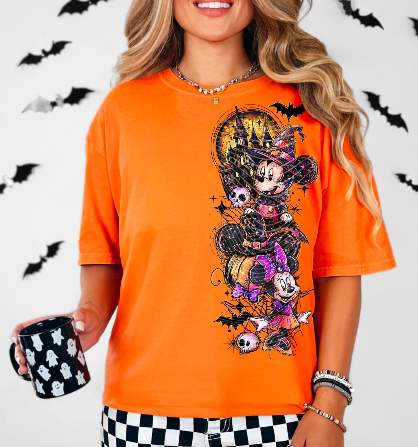 Halloween Mouse (dark) | DTF Transfer | POD