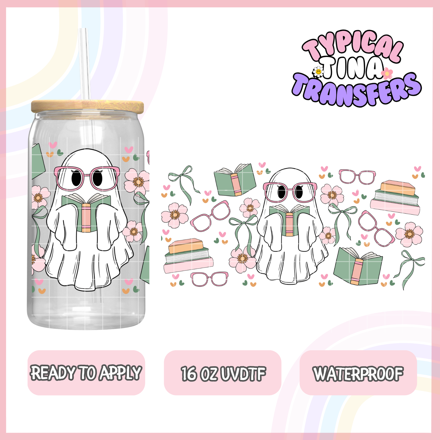 UVDTF #383 | 16oz UVDTF Wrap | POD