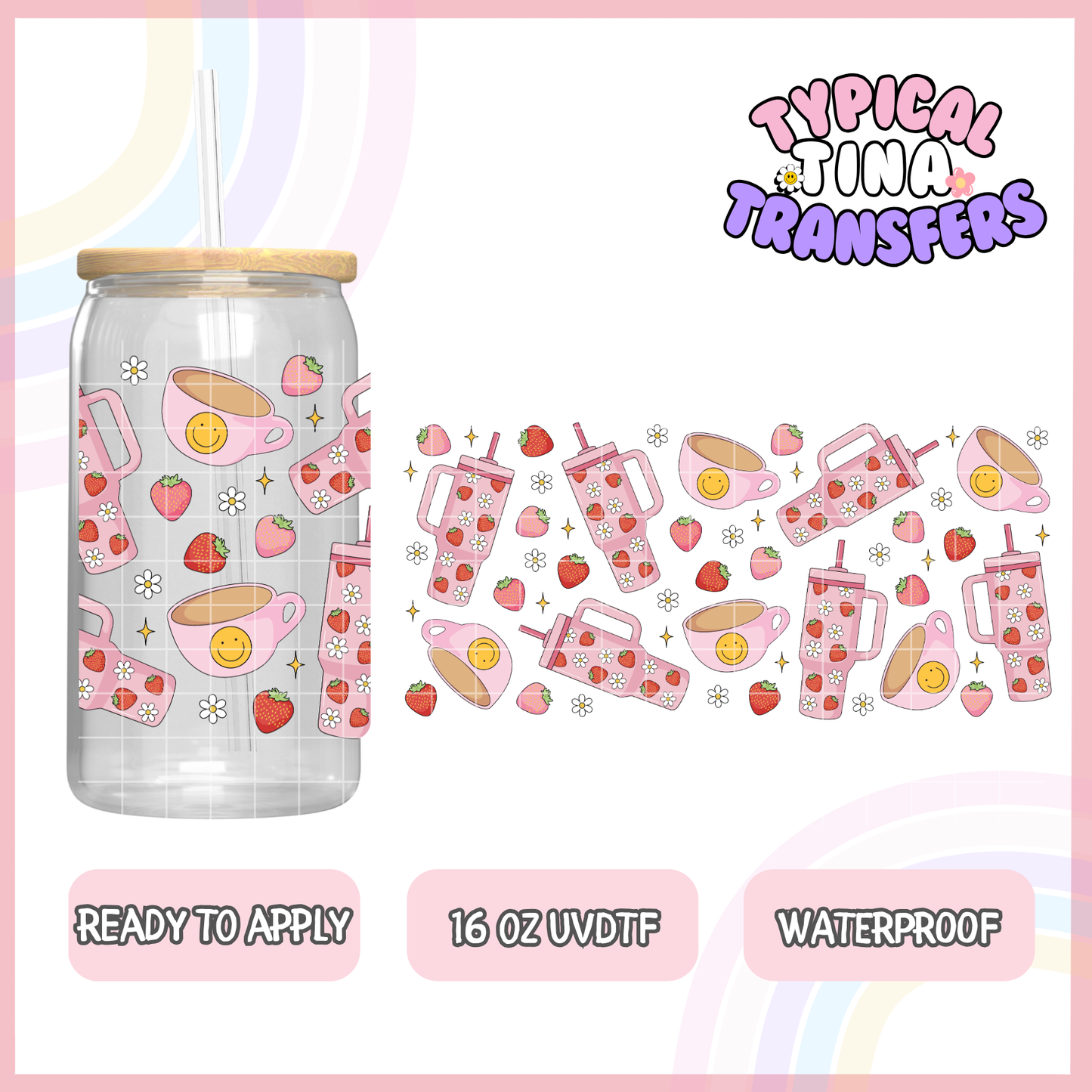 UVDTF #1345 | 16oz UVDTF Wrap