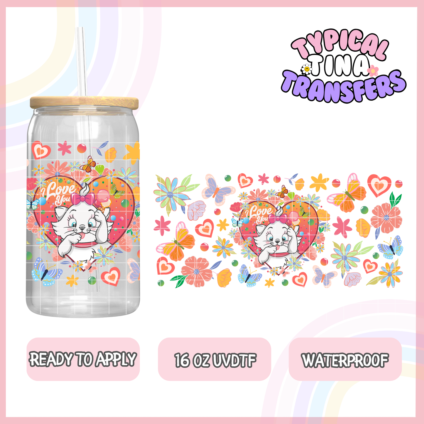 UVDTF #2707 | 16oz UVDTF Wrap | POD