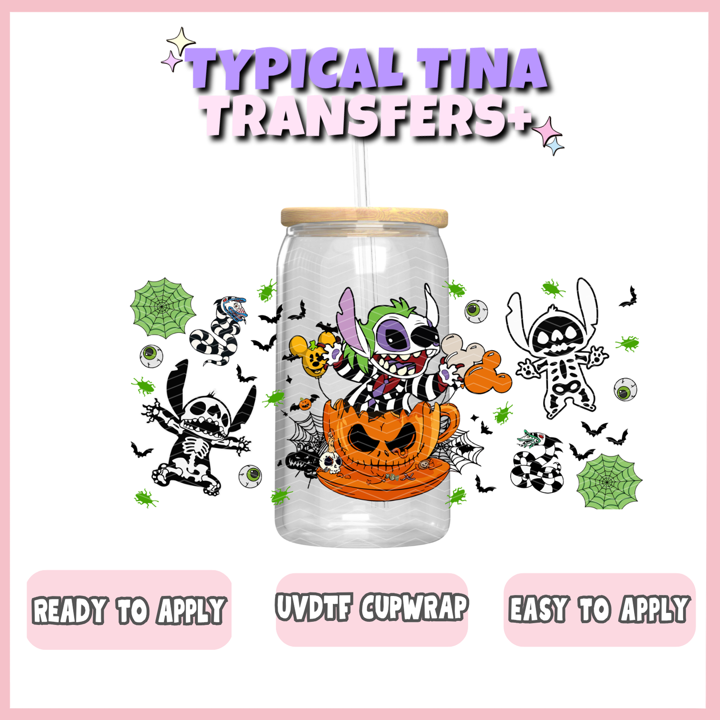 UVDTF #2039 | 16oz UVDTF Wrap | POD