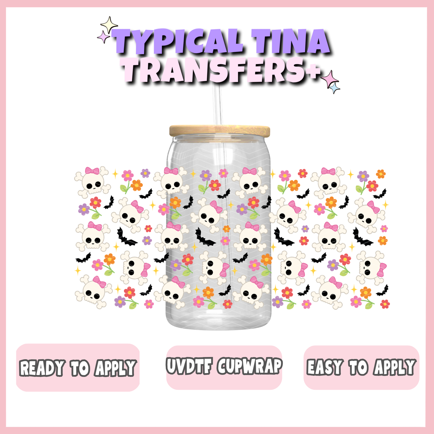 UVDTF #1342 | 16oz UVDTF Wrap | POD