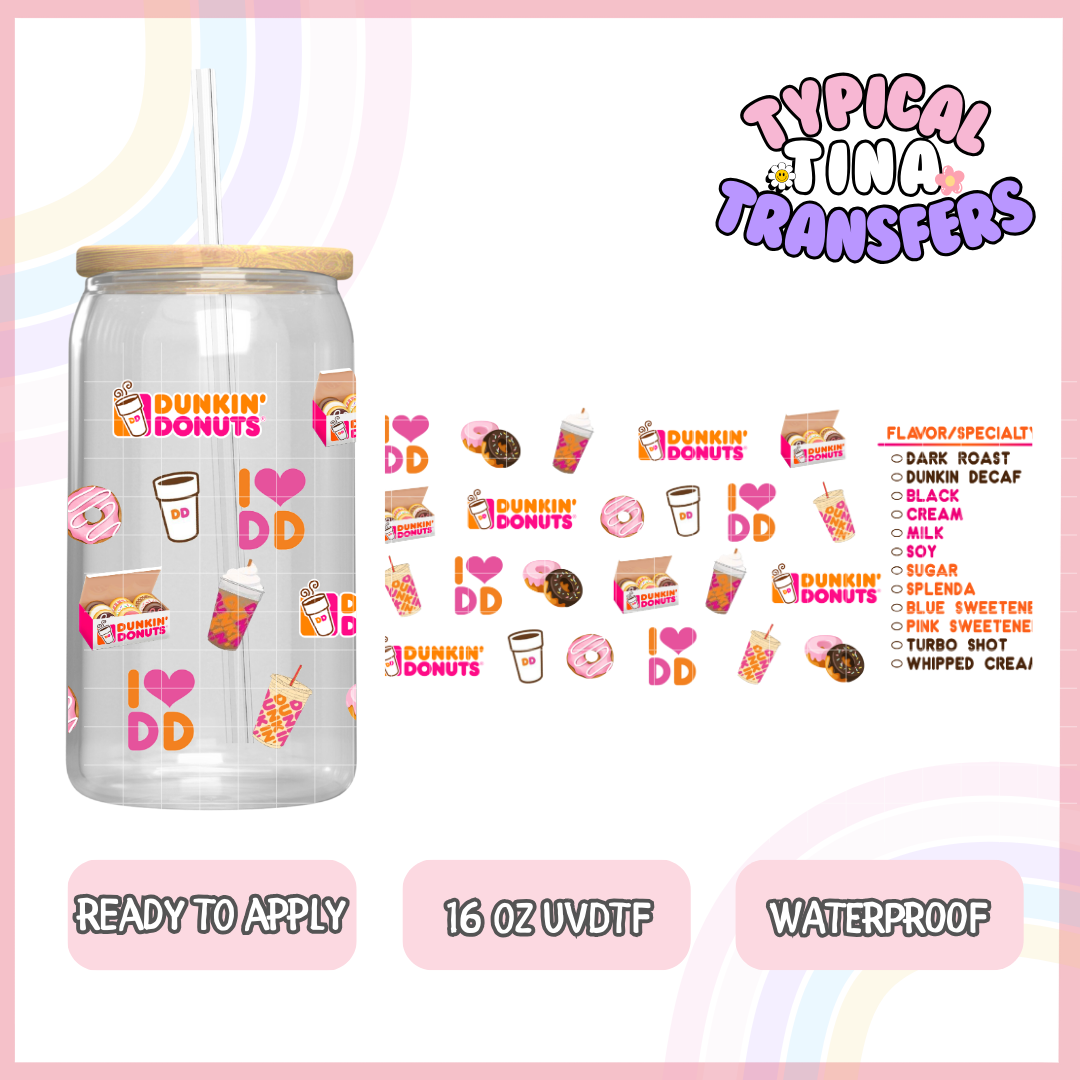 UVDTF #239 | 16oz UVDTF Wrap | POD
