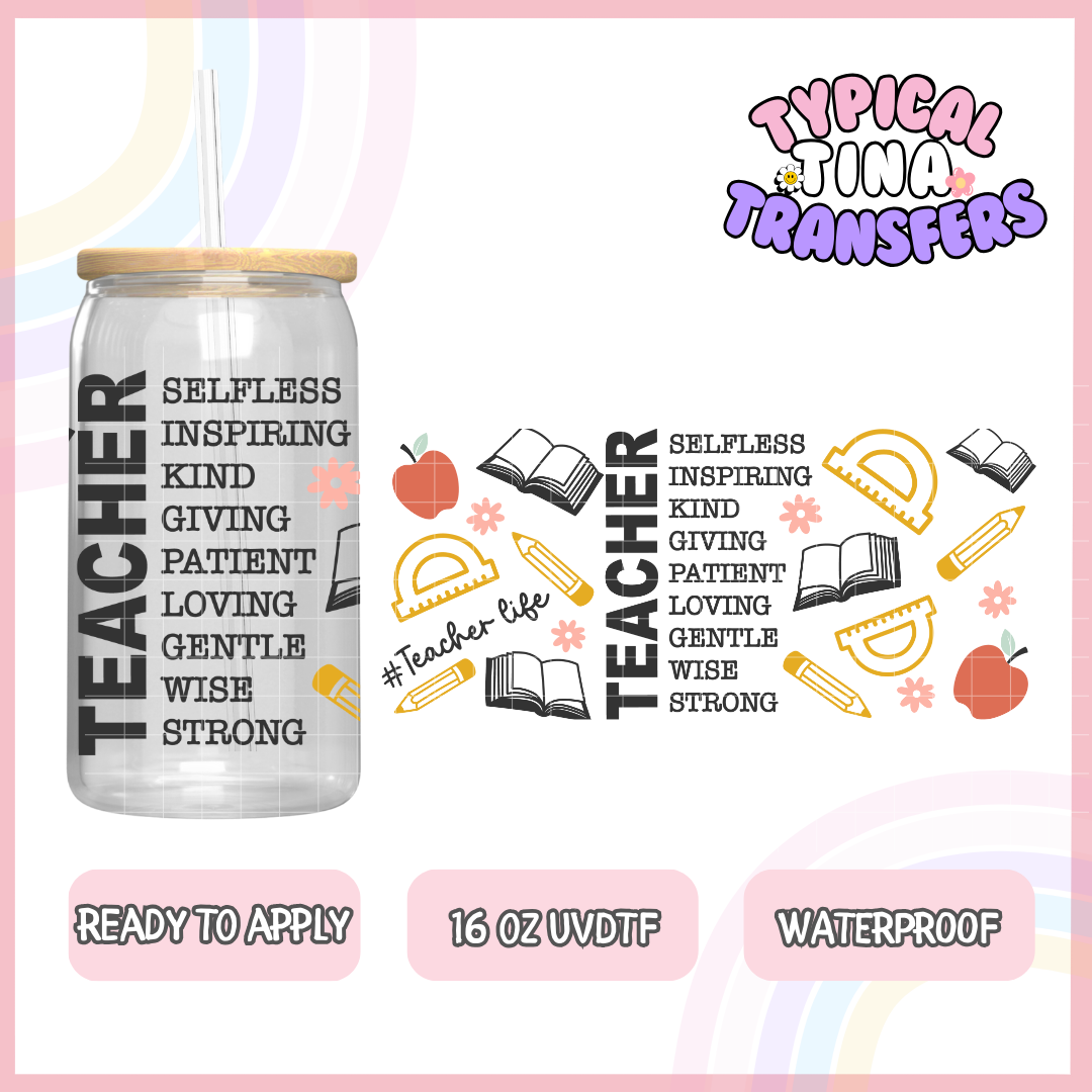 UVDTF #1533 | 16oz UVDTF Wrap | POD