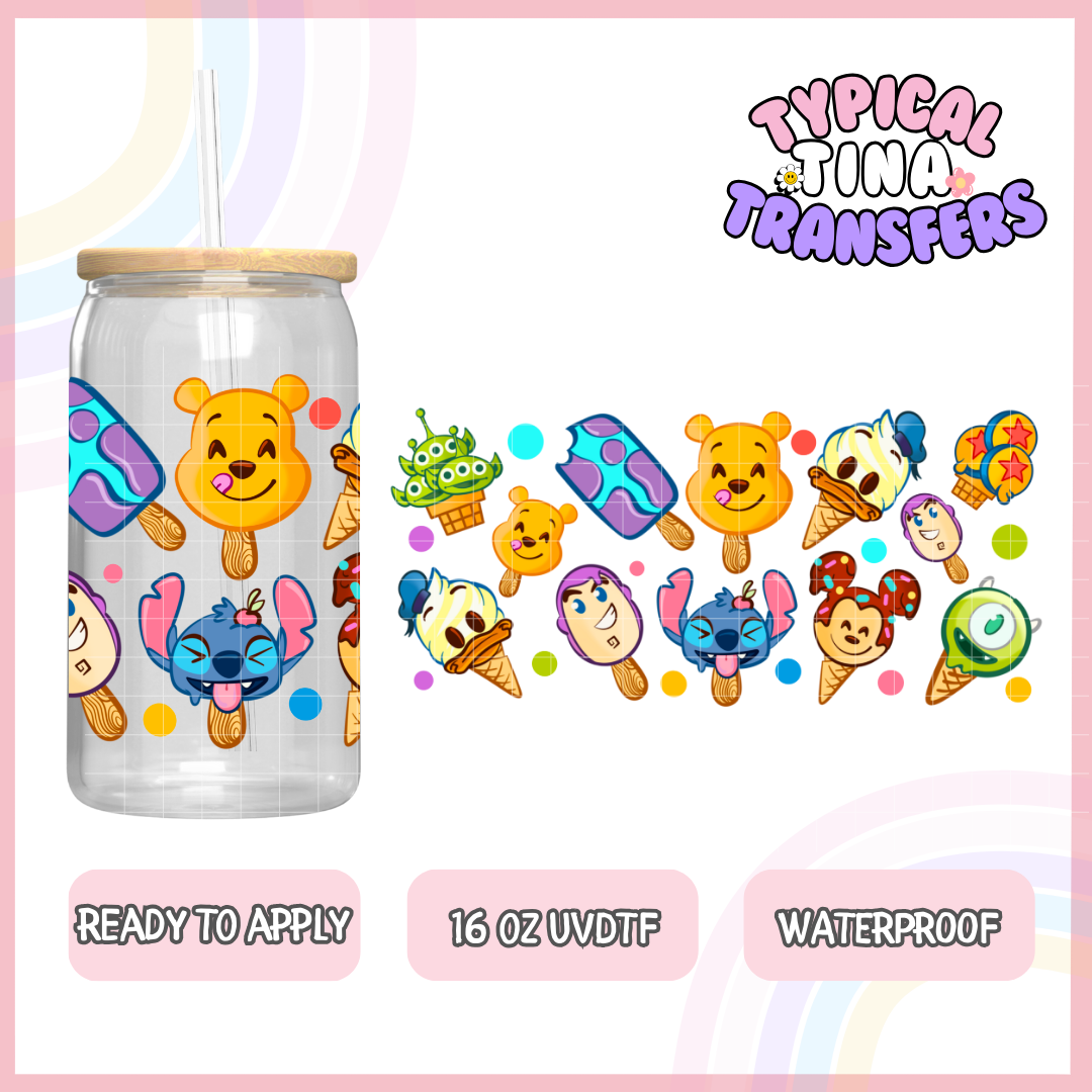 UVDTF #1439 | 16oz UVDTF Wrap | POD