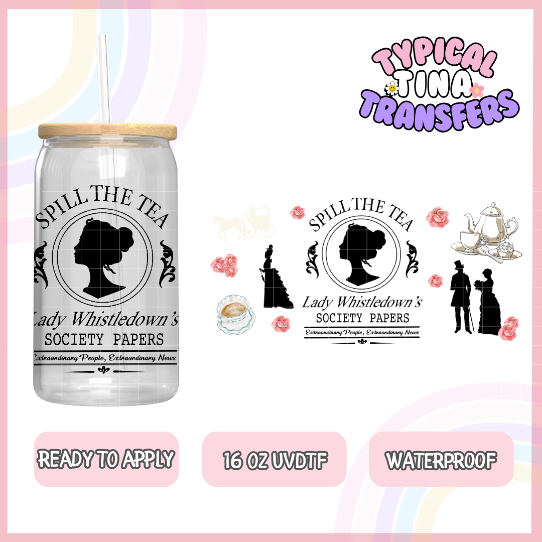 UVDTF #1165 | 16oz UVDTF Wrap | POD
