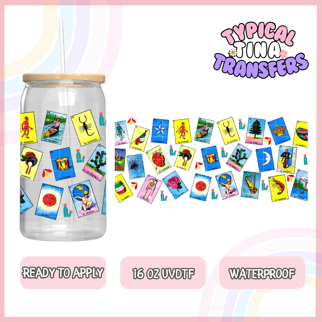 UVDTF #2390 | 16oz UVDTF Wrap | POD