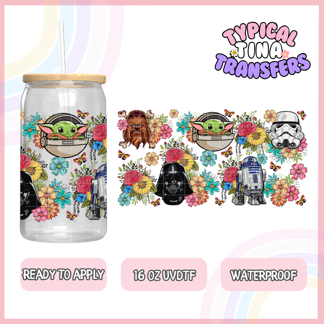 UVDTF #221 | 16oz UVDTF Wrap | POD