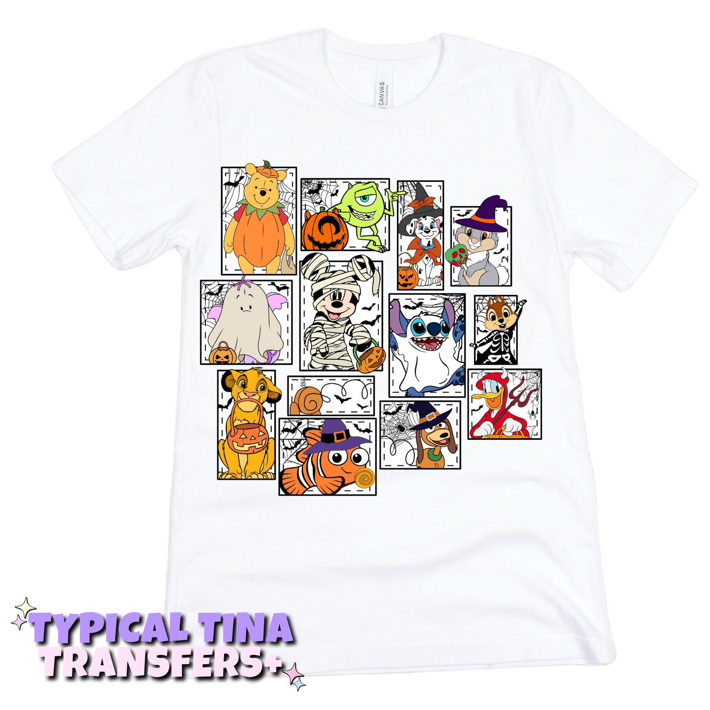 Halloween Magical Characters | DTF Transfers | POD
