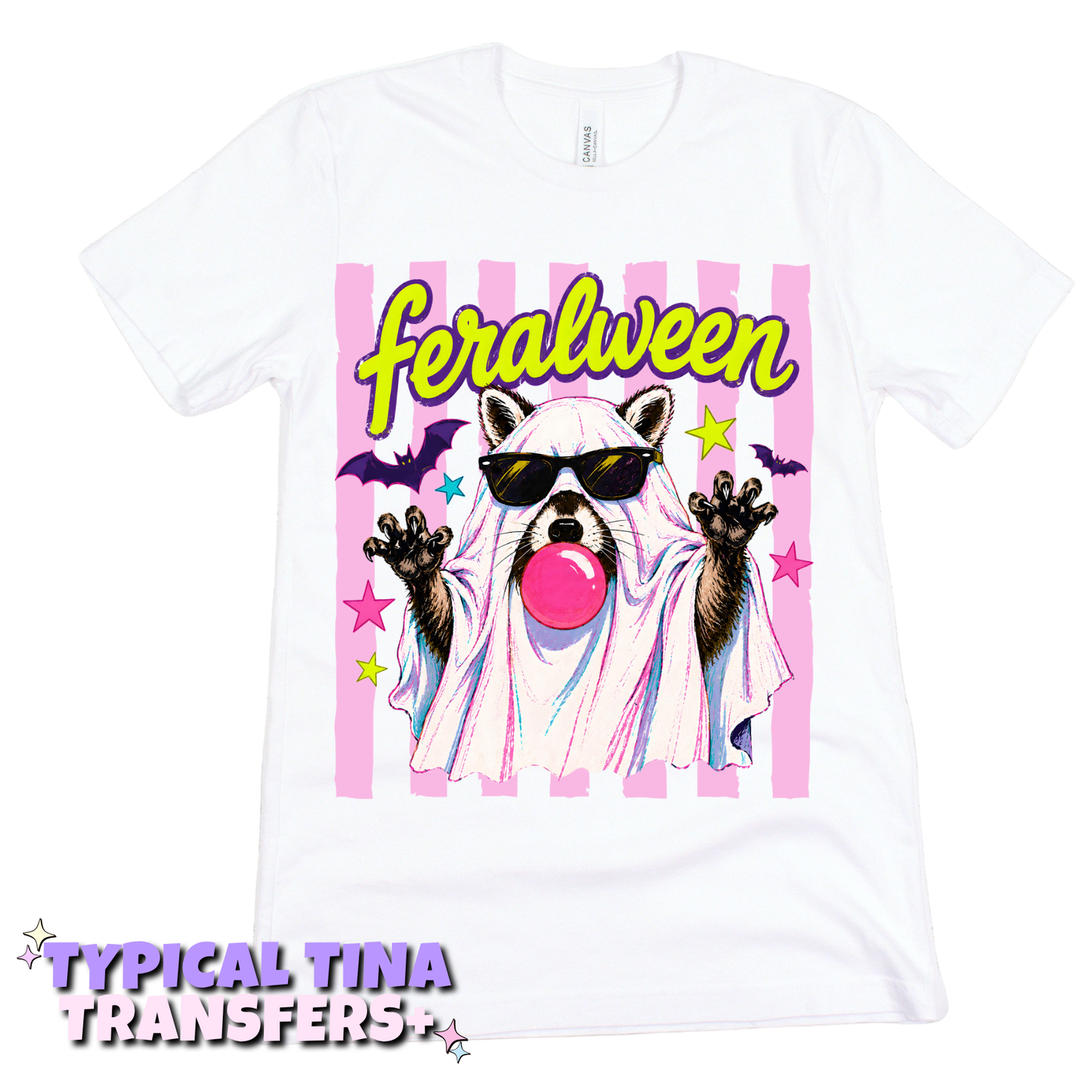 feralween racoon | DTF Transfers | POD