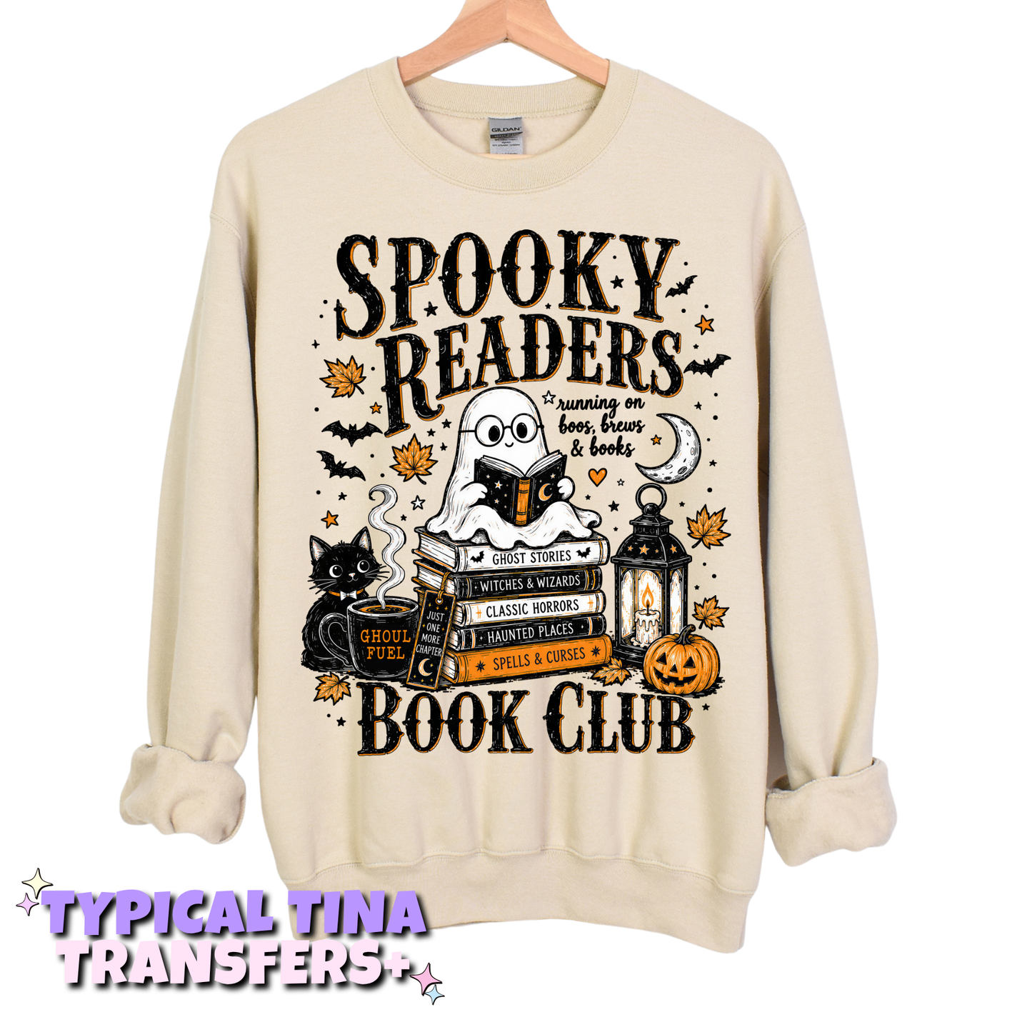 Spooky readers book club | DTF Transfers | POD