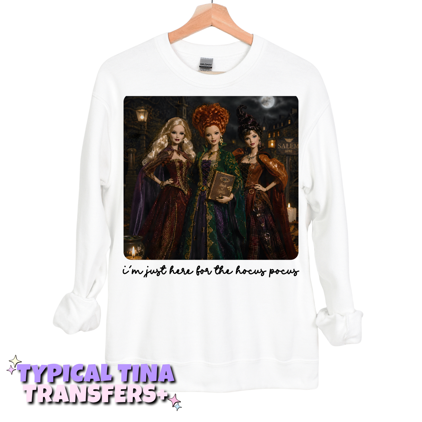 Just here for the Hocus P | DTF Transfers | POD