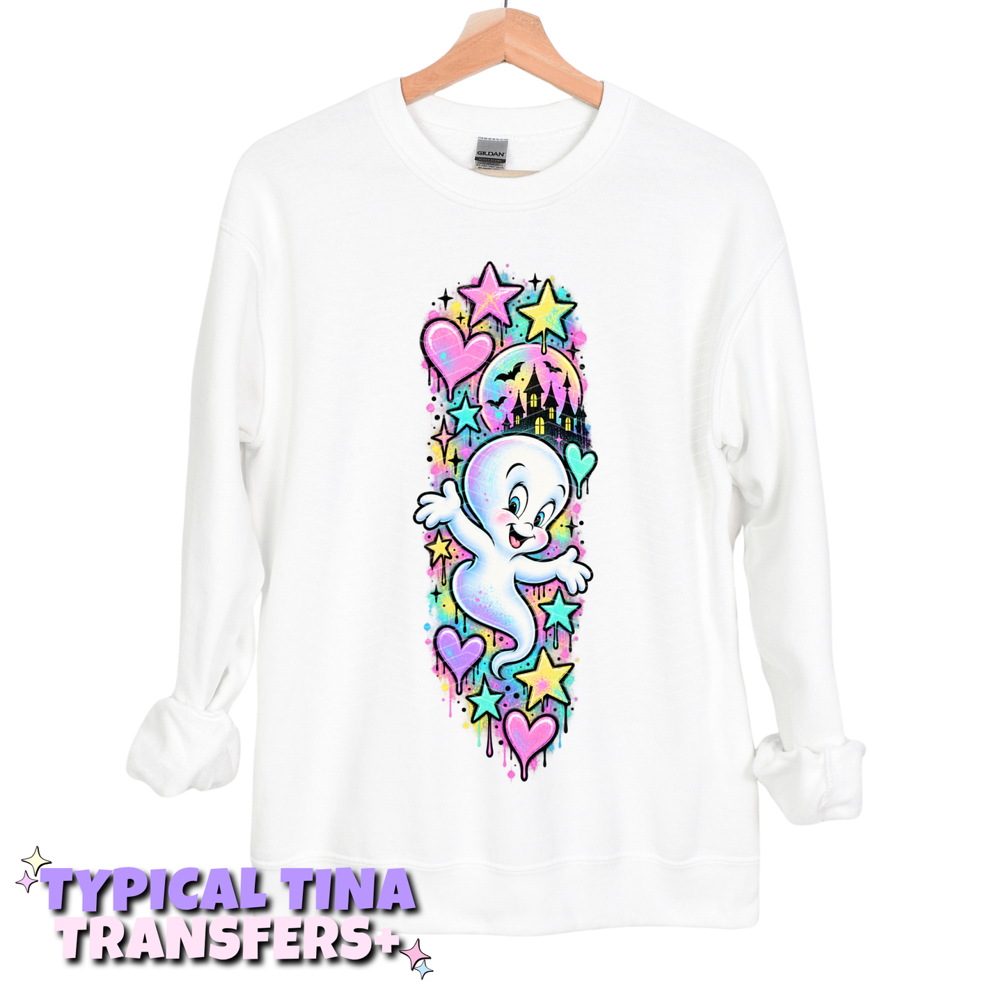Friendly Boo (pastels) | DTF Transfers | POD