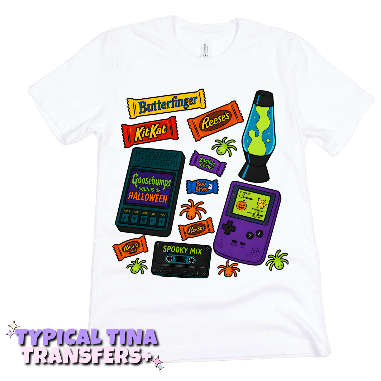 retro halloween candy | DTF Transfers | POD