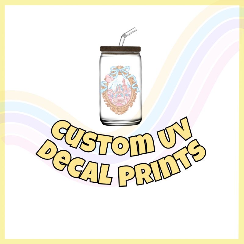 Custom UV 4" decal
