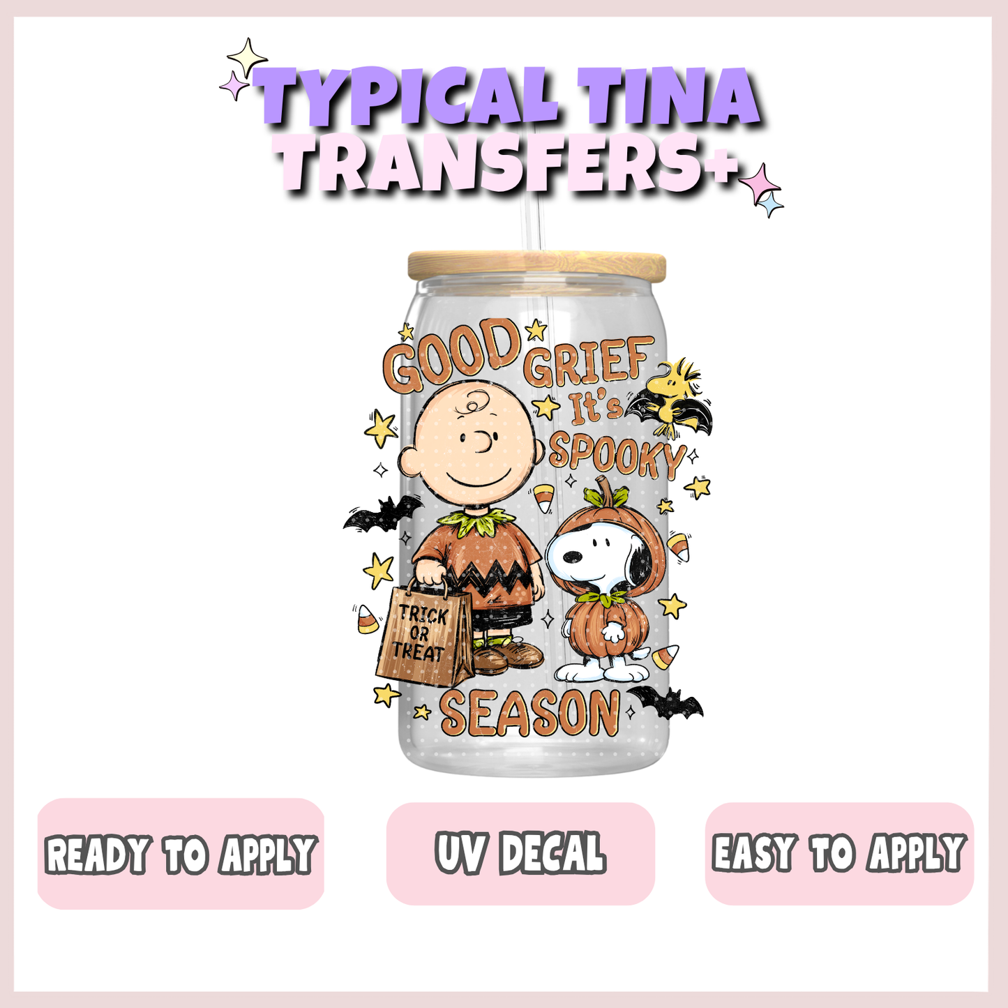 Good Grief | UV decals | POD