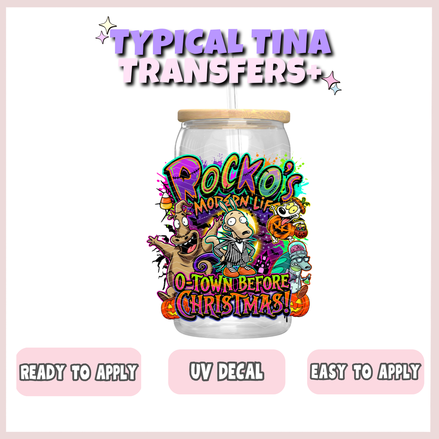oh town before christmas | UV decals | POD
