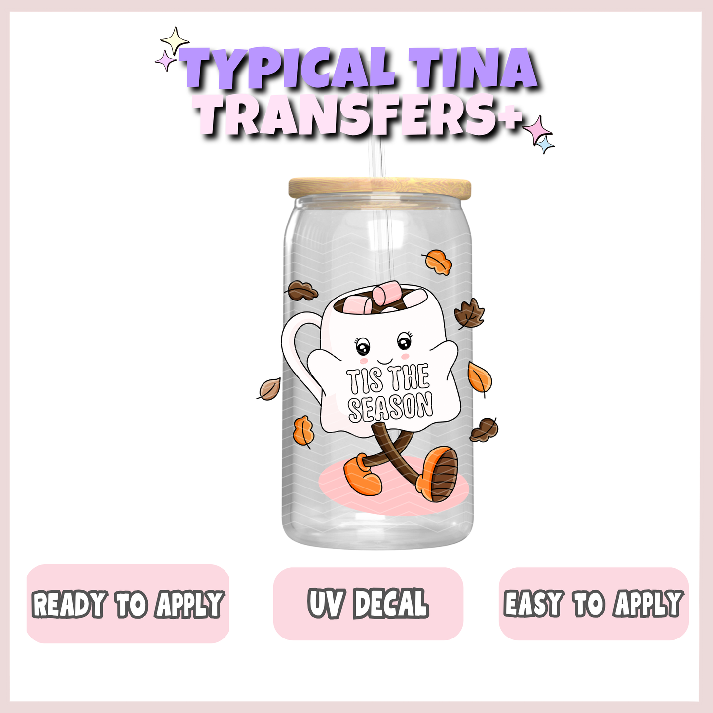 Tis the season cocoa | UV decals | POD