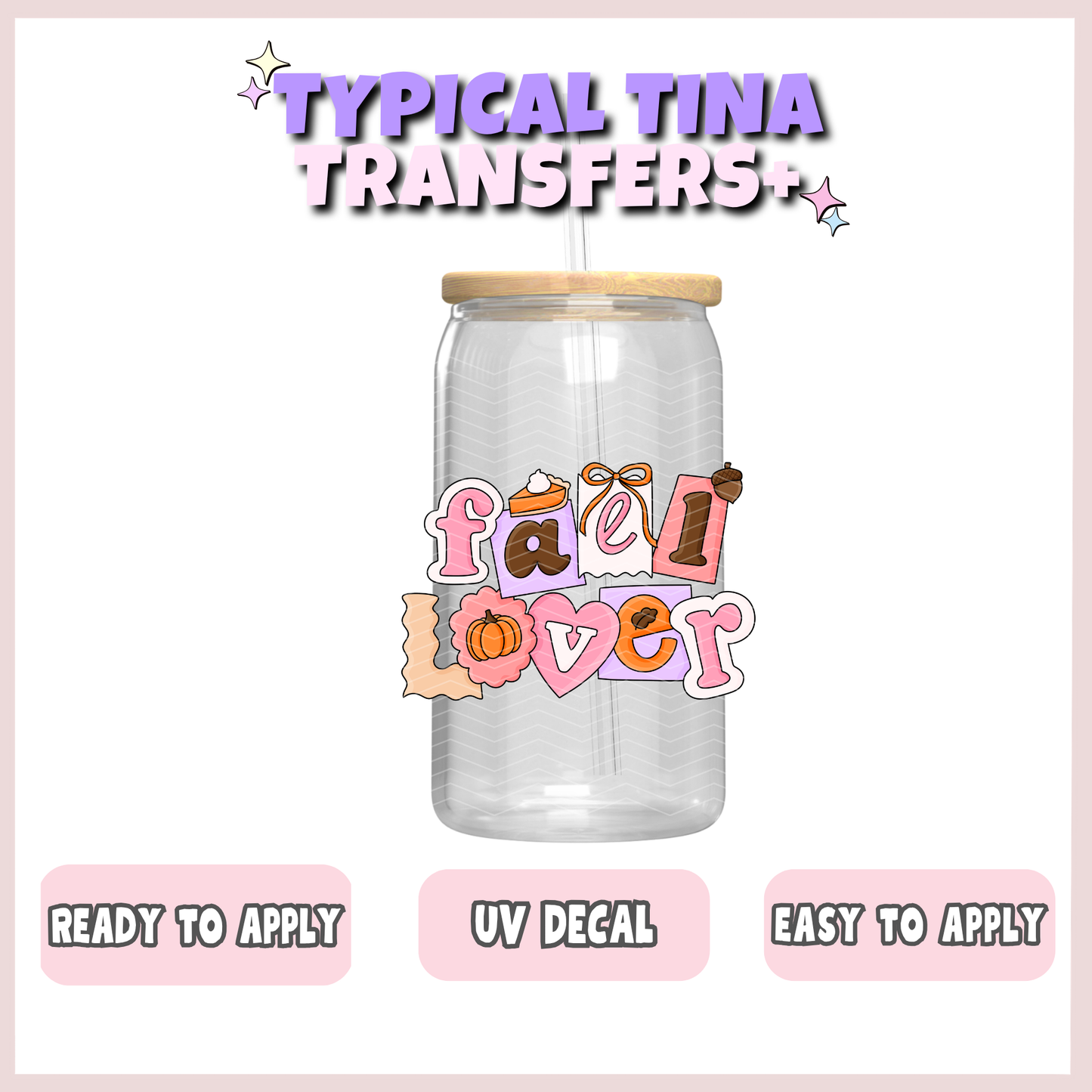 Fall Lover | UV decals | POD