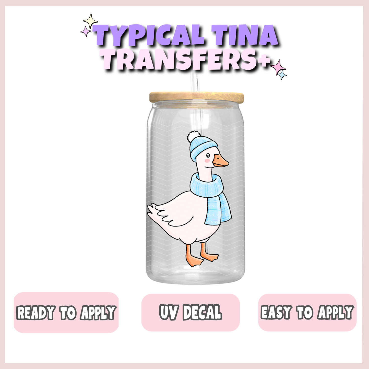 Winter Goose | UV decals | POD