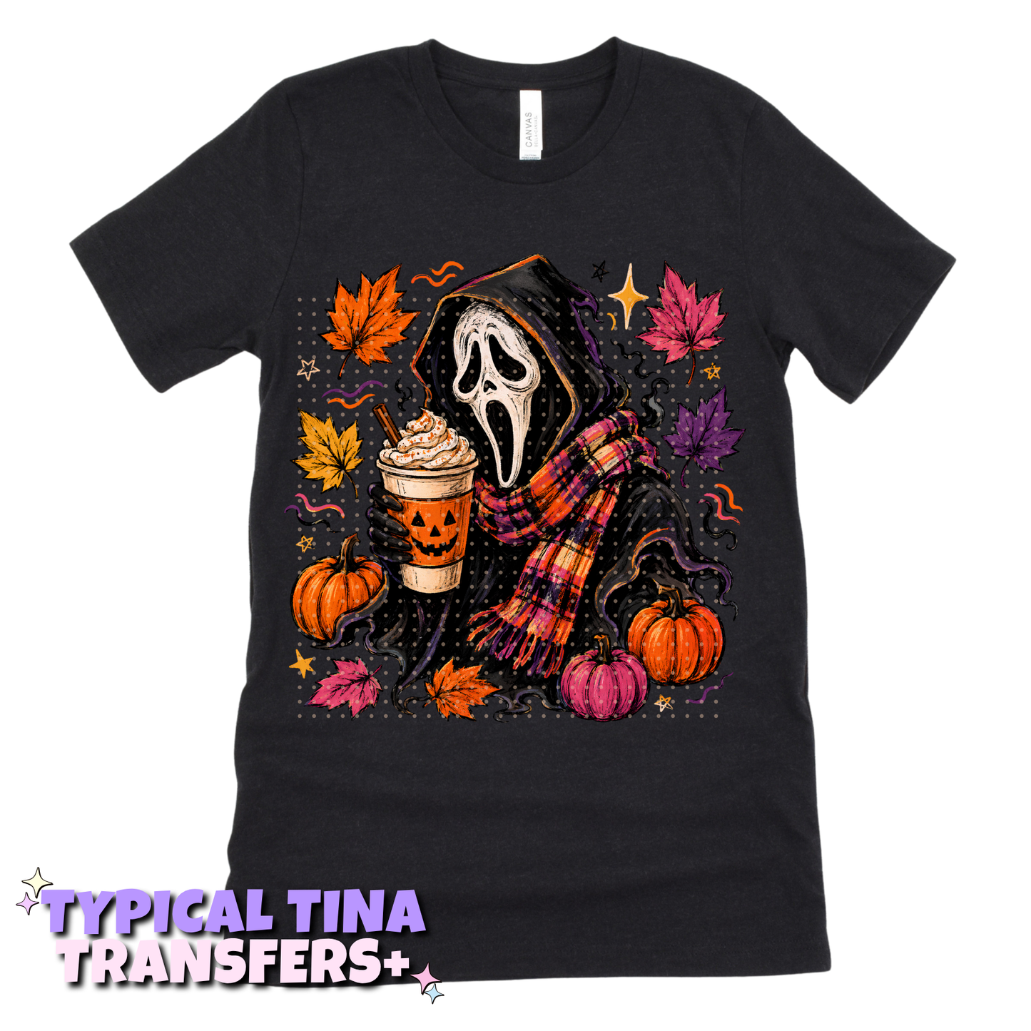 Ghost Mask fall vibes | DTF Transfers | POD