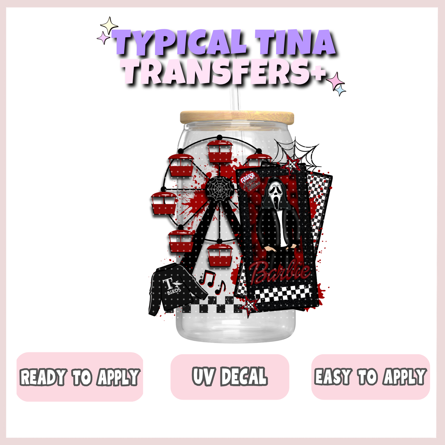 Horror Grease | UV decals | POD