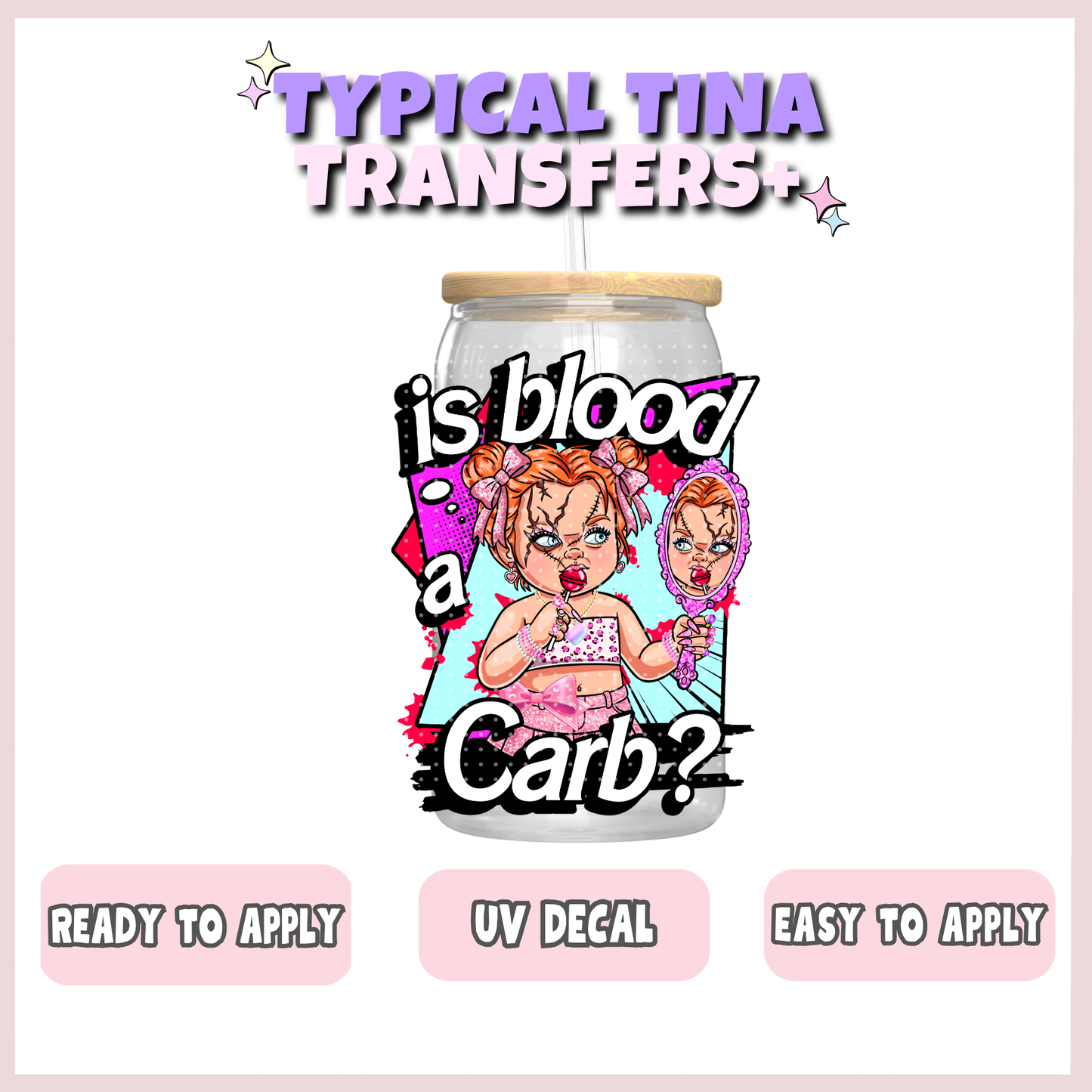 Is blood a carb? | UV decals | POD