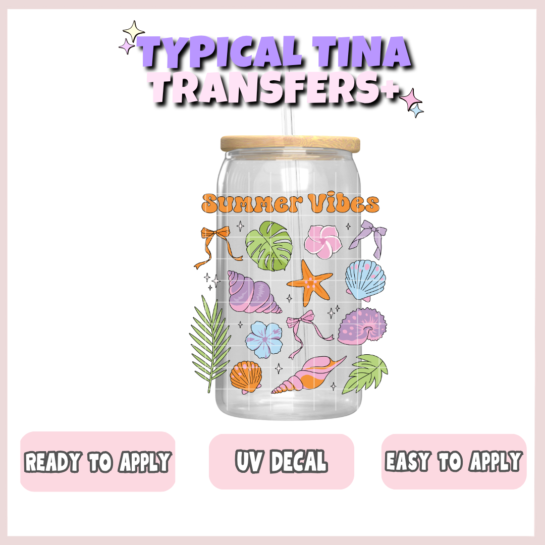 Summer Vibes | UV decals | POD