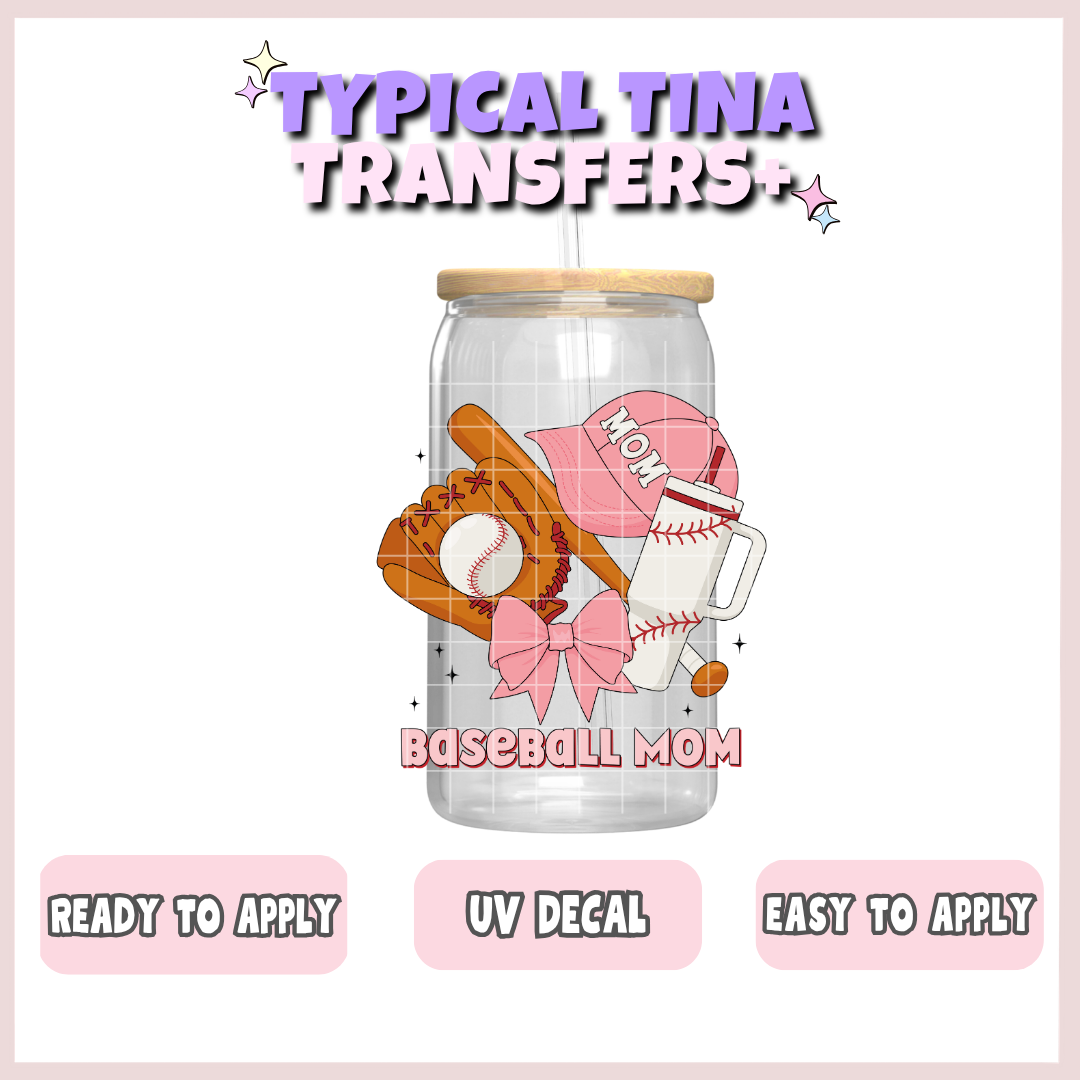 Baseball Mom | UV decals | POD