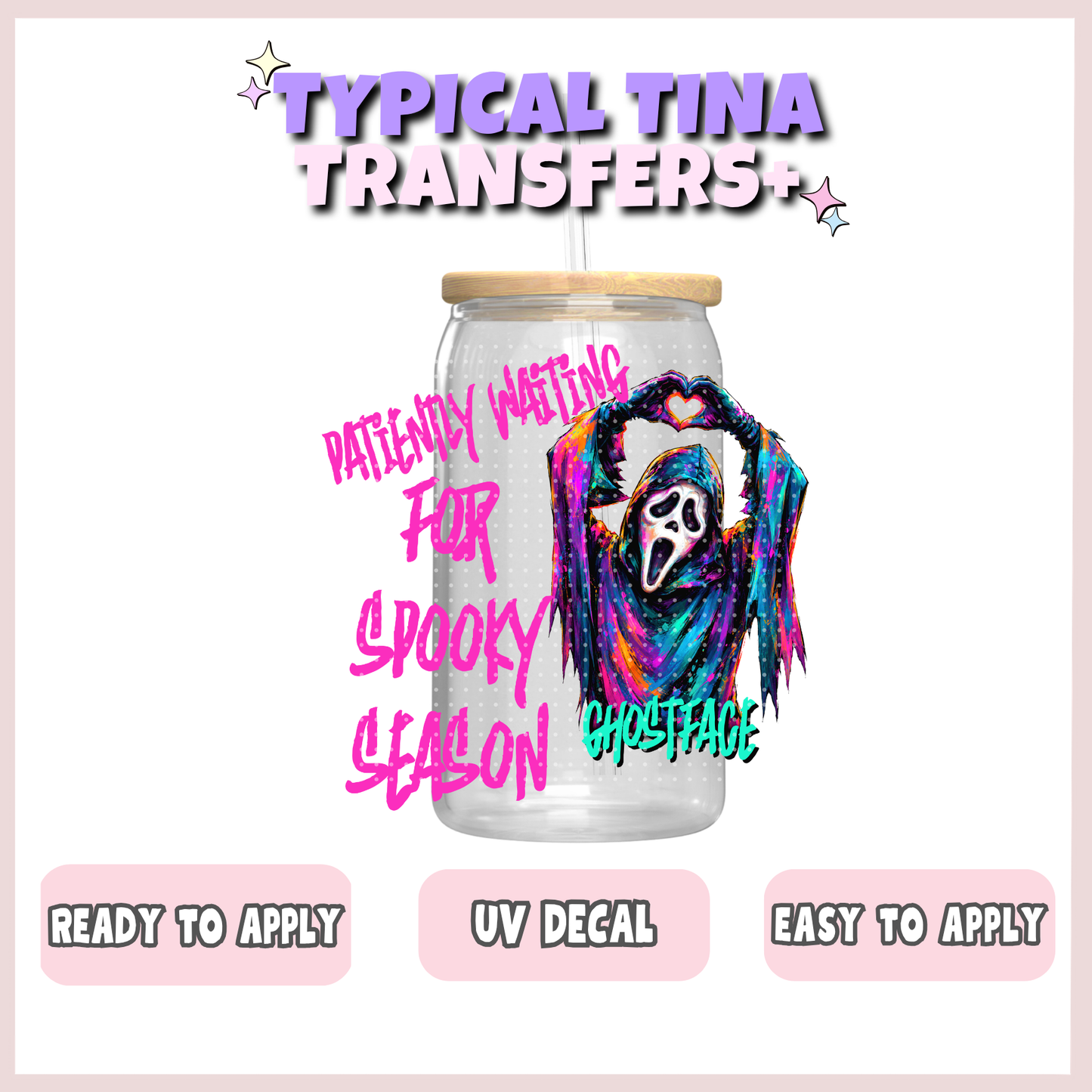 Patiently waiting for spooky season GF | UV decals | POD