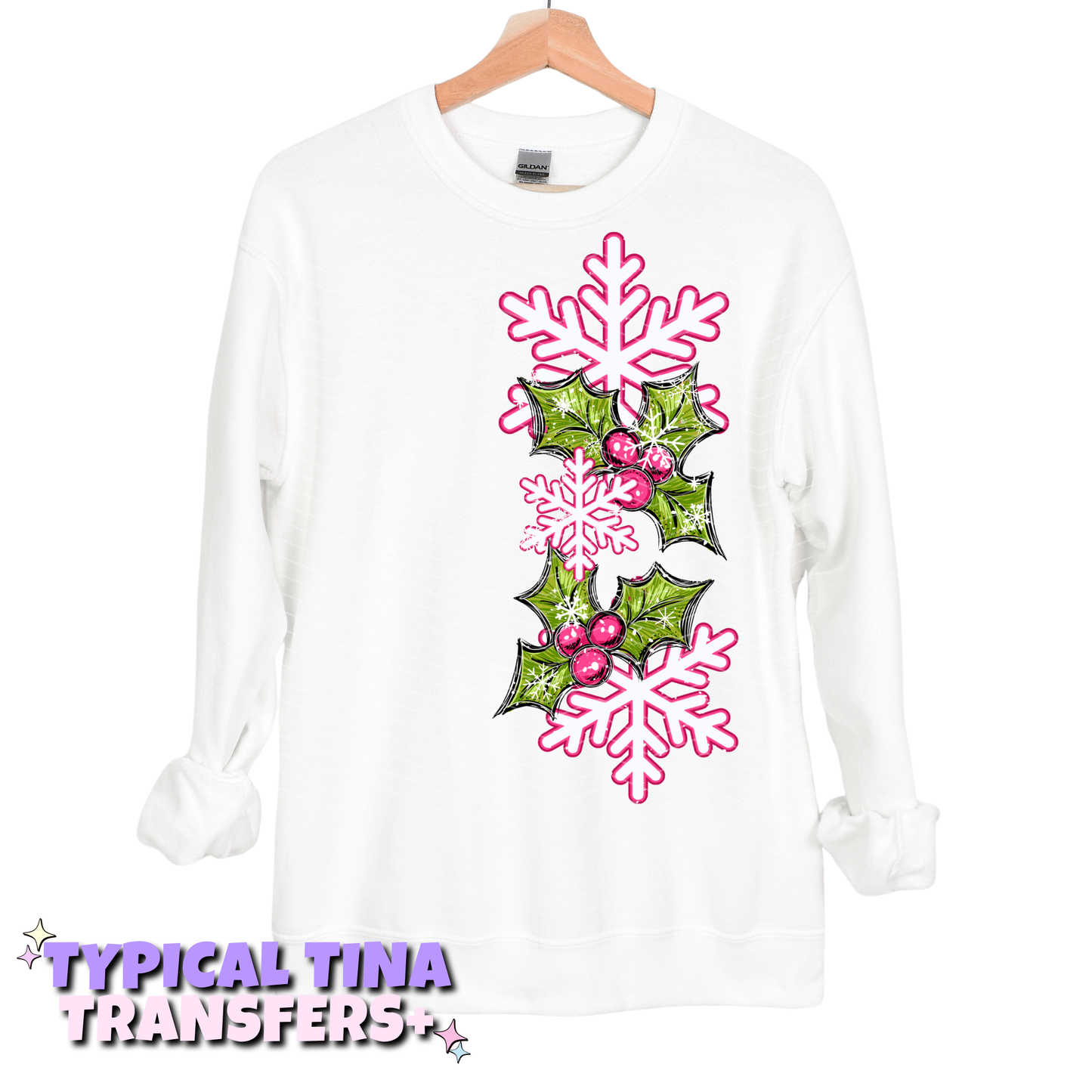 Pink Santa | DTF Transfers | POD