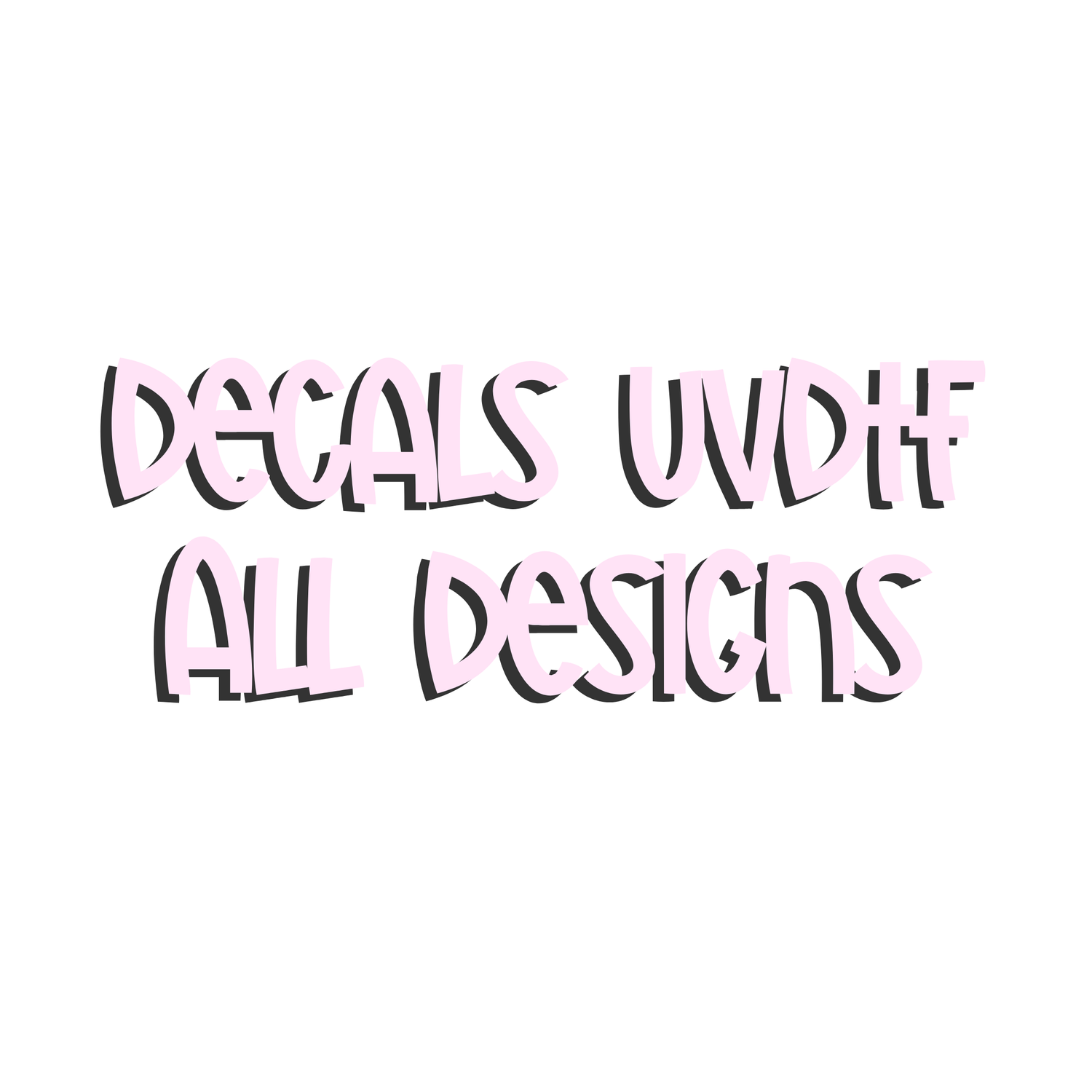 VAULT POD Decal - All designs
