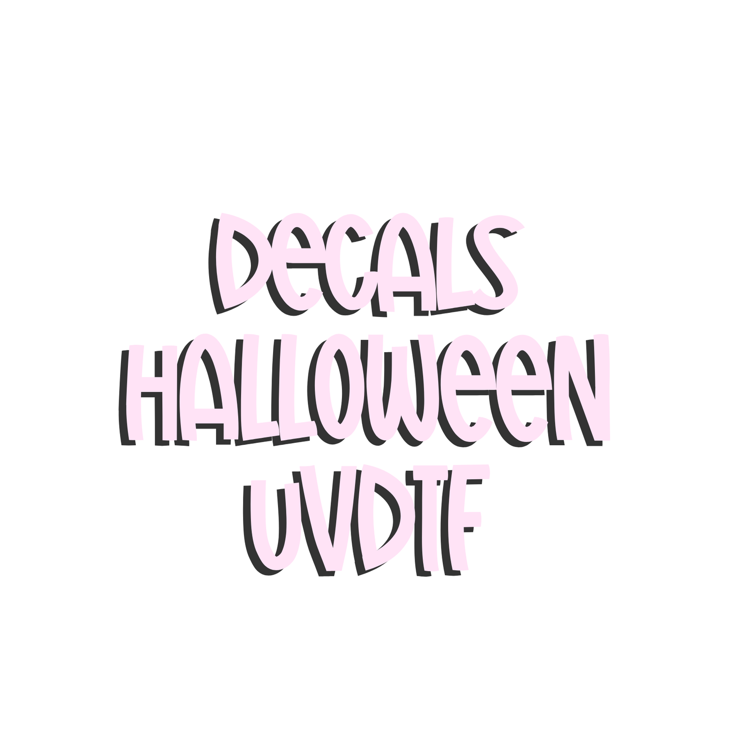 VAULT POD - DECAL Halloween