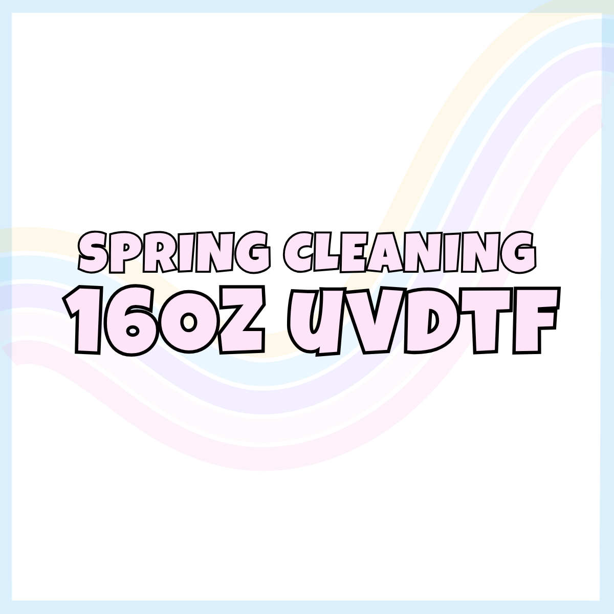 Spring Sale - $1 16oz