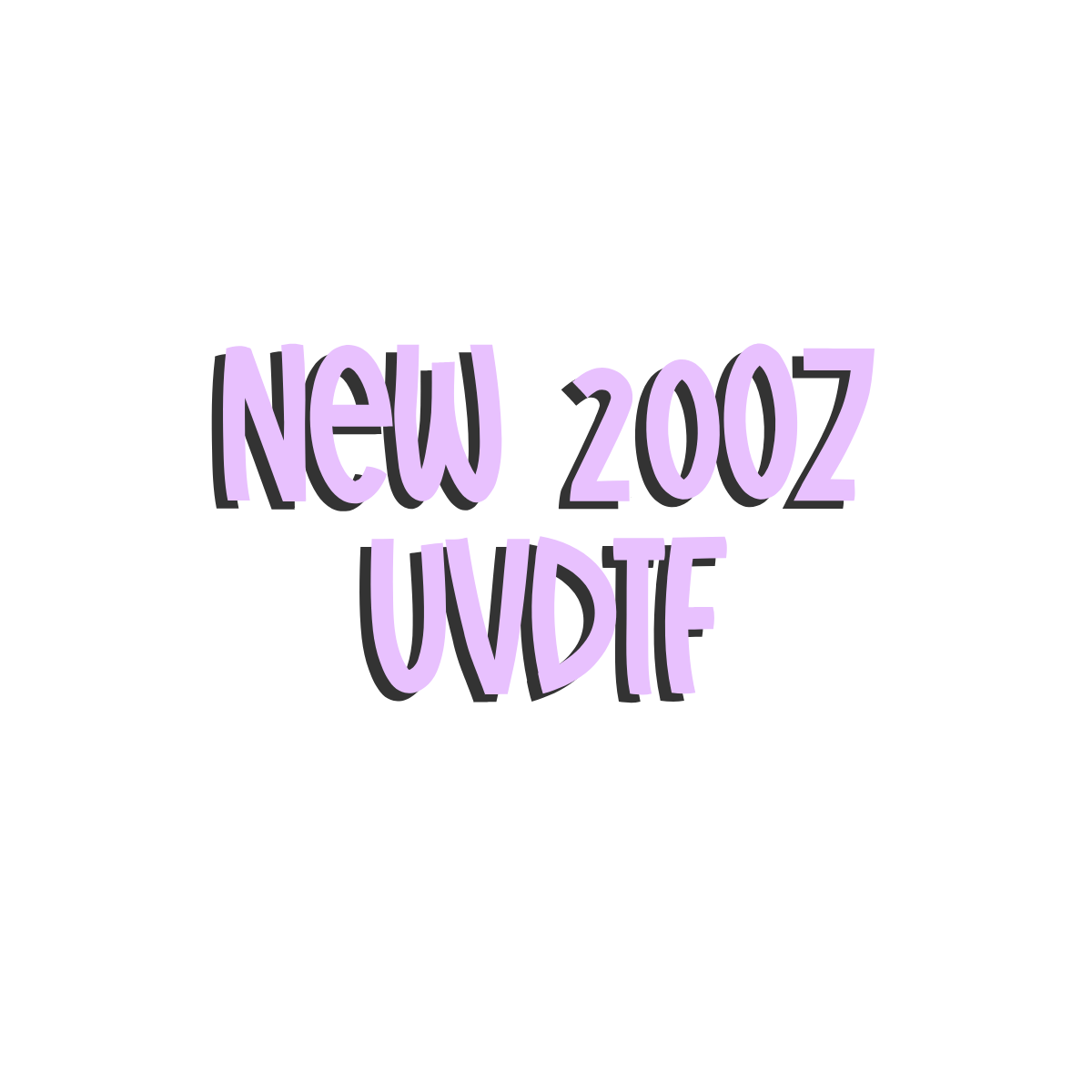 VAULT - New RTS 20oz UVDTF