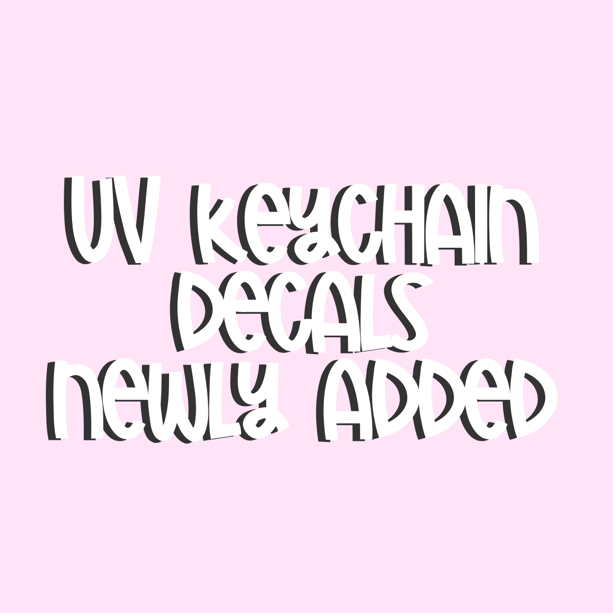 POD - new UV Keychains