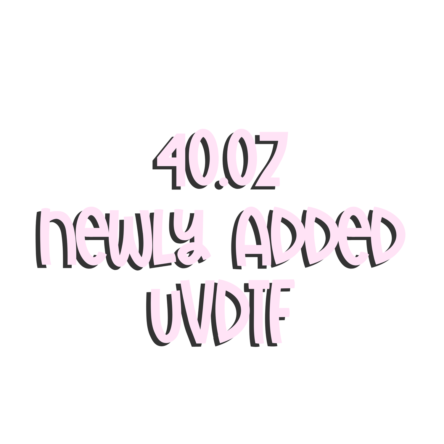 VAULT POD 40oz Newly Added