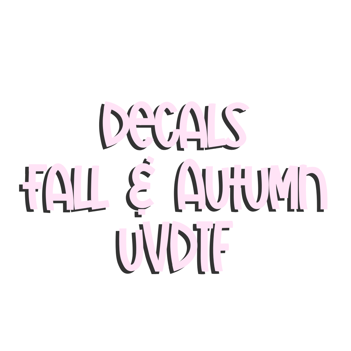 vault pod decal - fall & Autumn