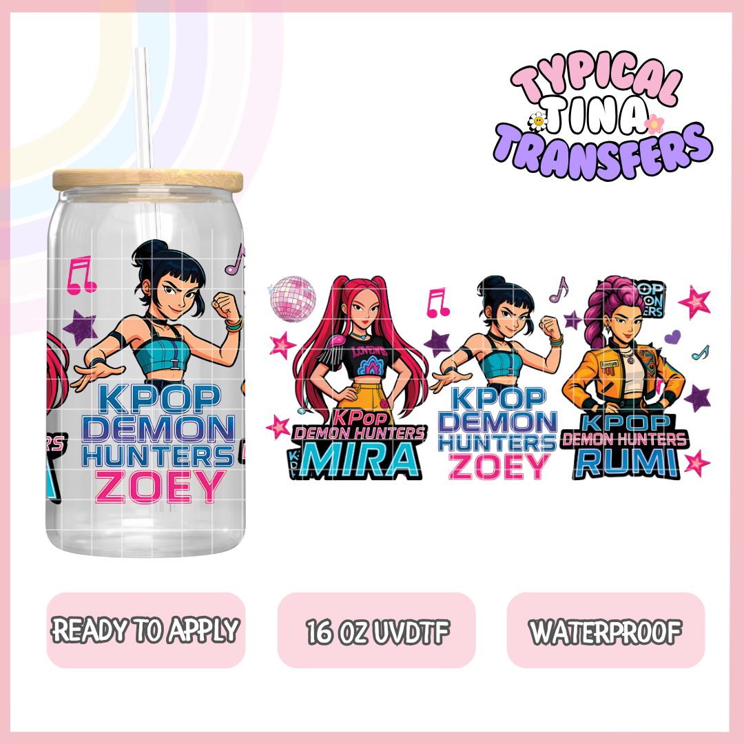 UVDTF #10016 | 16oz UVDTF Wrap | POD