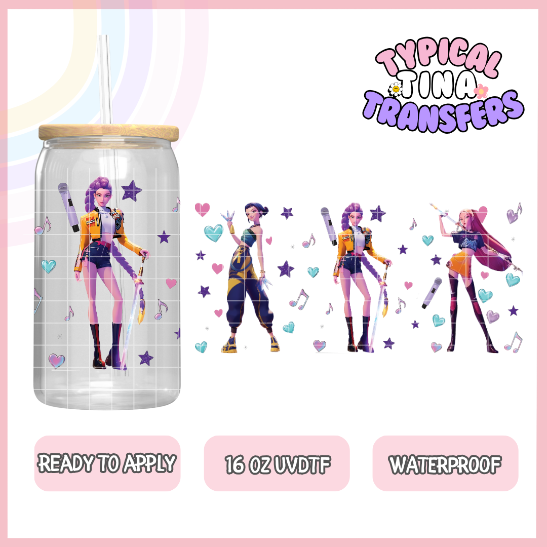 UVDTF #10017 | 16oz UVDTF Wrap | POD