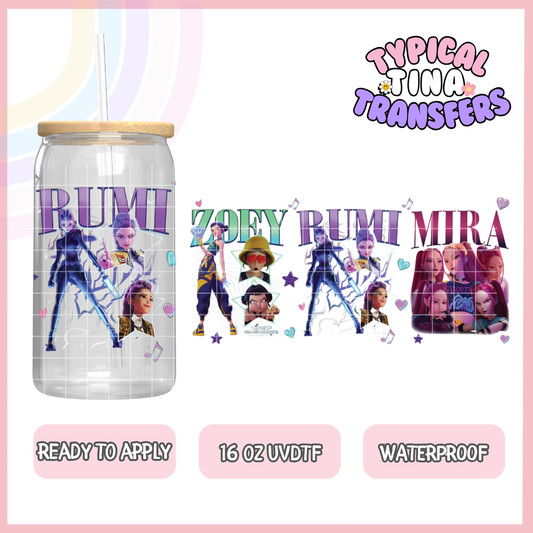 UVDTF #10018 | 16oz UVDTF Wrap | POD