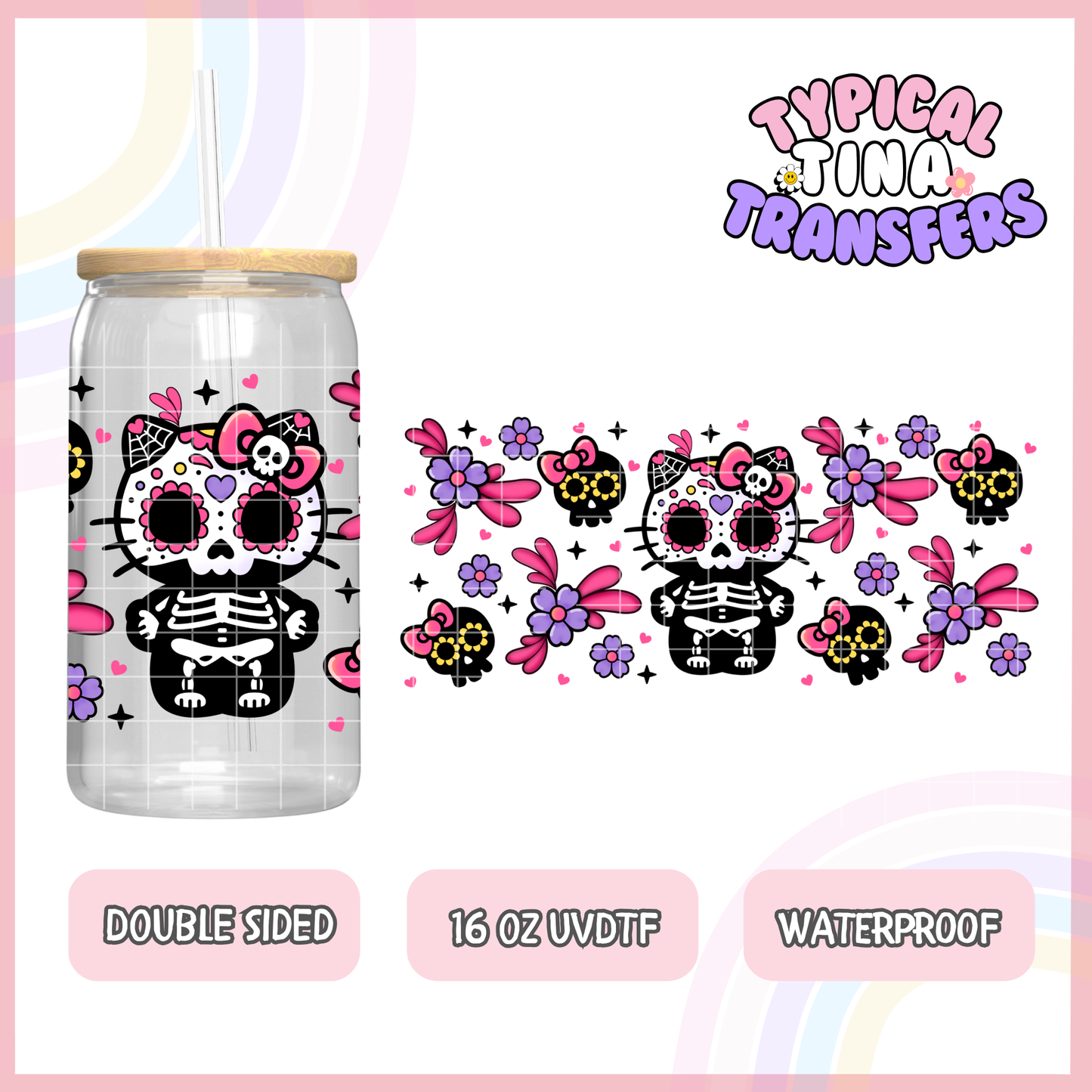 UVDTF #1002 | 16oz UVDTF Wrap | POD